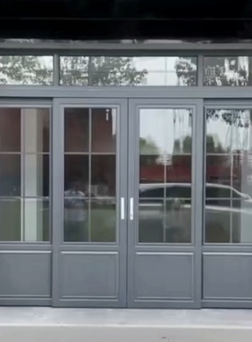 重型pt推拉一体门入户专用pd折叠门商铺三联动180度靠墙开启的门