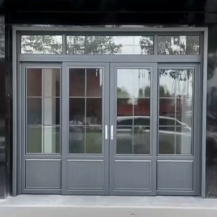 重型pt推拉一体门入户专用pd折叠门商铺三联动180度靠墙开启的门