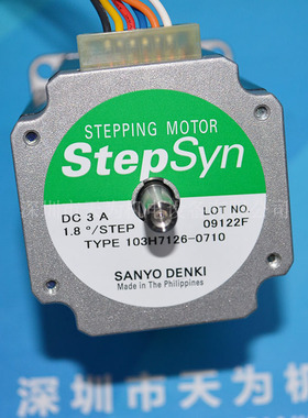 日本三洋SANYO 步进电机103H7126-0710 推荐用103H7126-5710替代