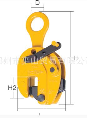 日本世霸SUPERTOOL钢板钳垂直起重钳SVC1L