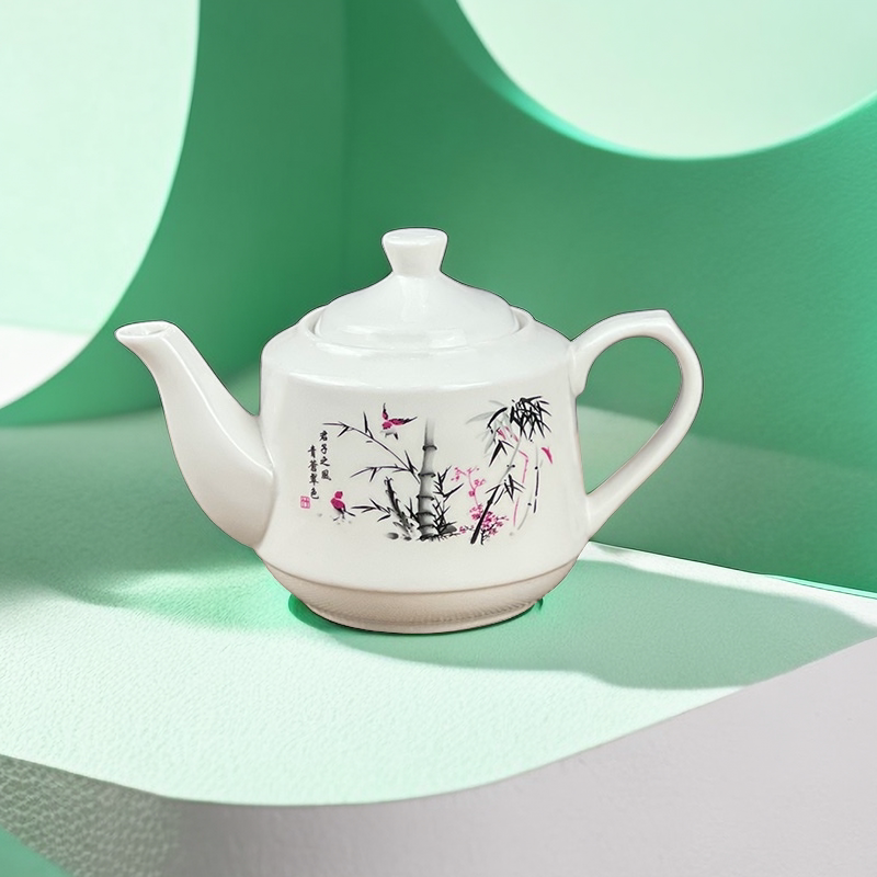 特价陶瓷茶壶茶具功夫茶具家用泡茶壶花茶泡茶壶带过滤网过滤茶壶