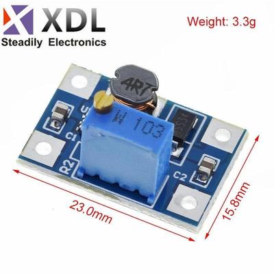 热销SX1308可调升压模块大电流2A电源模块 DC-DC升压模块.