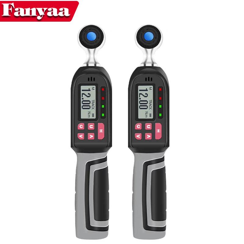 热销Fanyaa高精度可换开口头电子数显扭力扭矩公斤测试扳手DG2-00