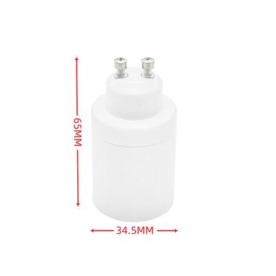 热销GU10转E27转换灯头灯座转接器转接头GU10-E27 GU10转E27螺口.