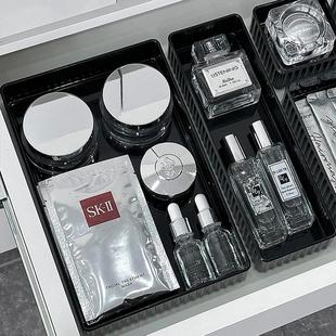 热销抽屉收纳分隔板自由组合分格盒子亚克力化妆品置物架隔断分割