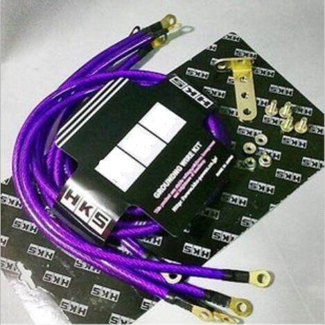 汽车改装地线强化稳定发动机电瓶电流线材大功率赛车负极搭铁线