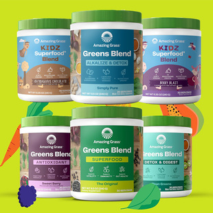 现货北京发 Amazing Grass Green Superfood全系列天然无糖果蔬粉