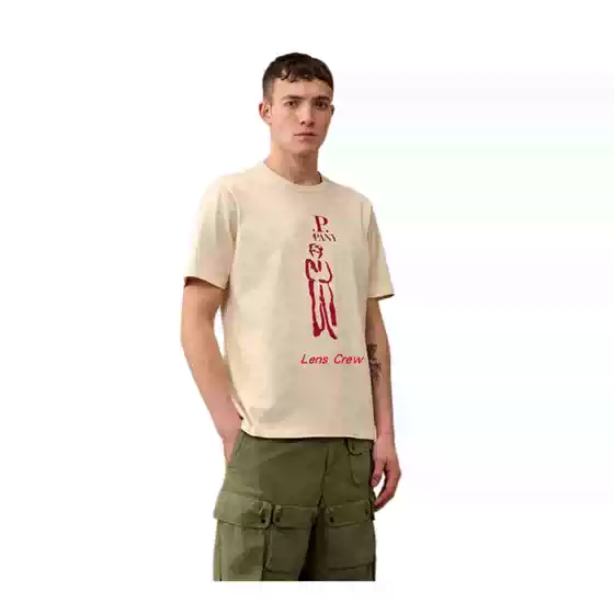 New Men's Casual Loose Korean Style Loose-Fitting Round Neck Half-Sleeve T-Shirt for Young Students Trendy Brand Pure Cotton Short-Sleeve T-Shirt for Men