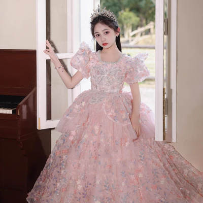 女童礼服公主裙高端轻奢小众