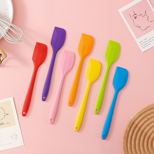 大号一体式刮刀硅胶奶油抹刀