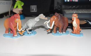 动画电影 冰河世纪动物公仔/猛犸象/剑齿虎 模型 外贸玩具摆件