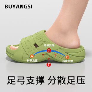 手术室防滑拖鞋女2026夏eva不臭脚医护室内家居户外踩屎感凉拖男