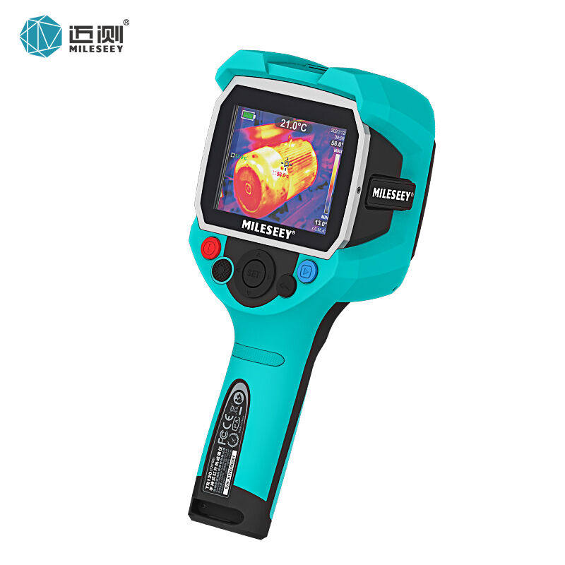 迈测TR120热成像仪高清热成像红外工业测温检测仪地暖测漏热像仪T