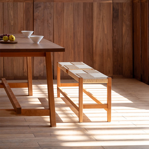 MUMO木墨简约实木长凳