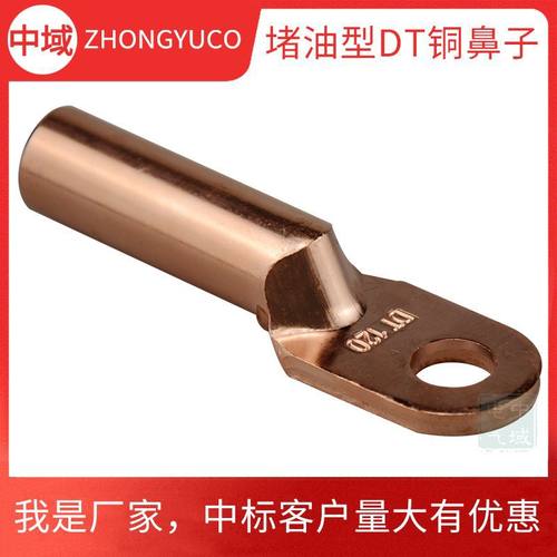 国标A级铜鼻子接线端子