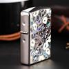 Original zippo Windproof lighter Genuine Gravitation Symphony Leopard shell Set Limit