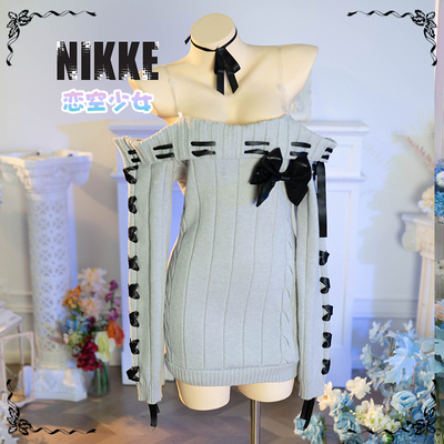 【恋空少女】预售 NIKKE胜利女神妮姬小美人鱼毛衣cos
