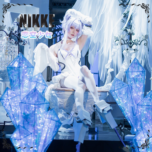 【恋空少女】现货 NIKKE胜利女神妮姬莉贝雷利奥水母泳衣cos全套