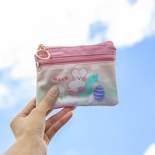 零钱包拉链学生少女心硬币