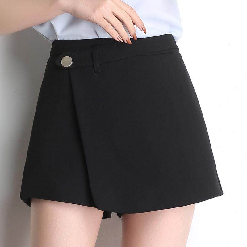 精品短裤春秋款韩版女装假两件阔腿裙裤OL气质女裤直销在类目 女装/女士精品, 裤子, 休闲裤中 - 来自Buy2taobao.com提供专业的淘宝代购服务