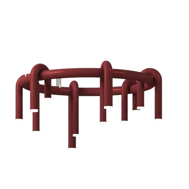 设604计师奢款轻北欧客厅灯现代简约长条餐厅灯吧吊台室样卧板间