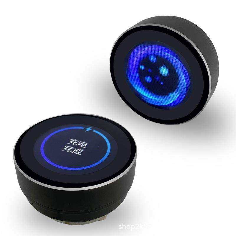 1.28寸TFT液晶显示屏圆形旋钮触摸屏智能家居开关中控旋钮串口屏