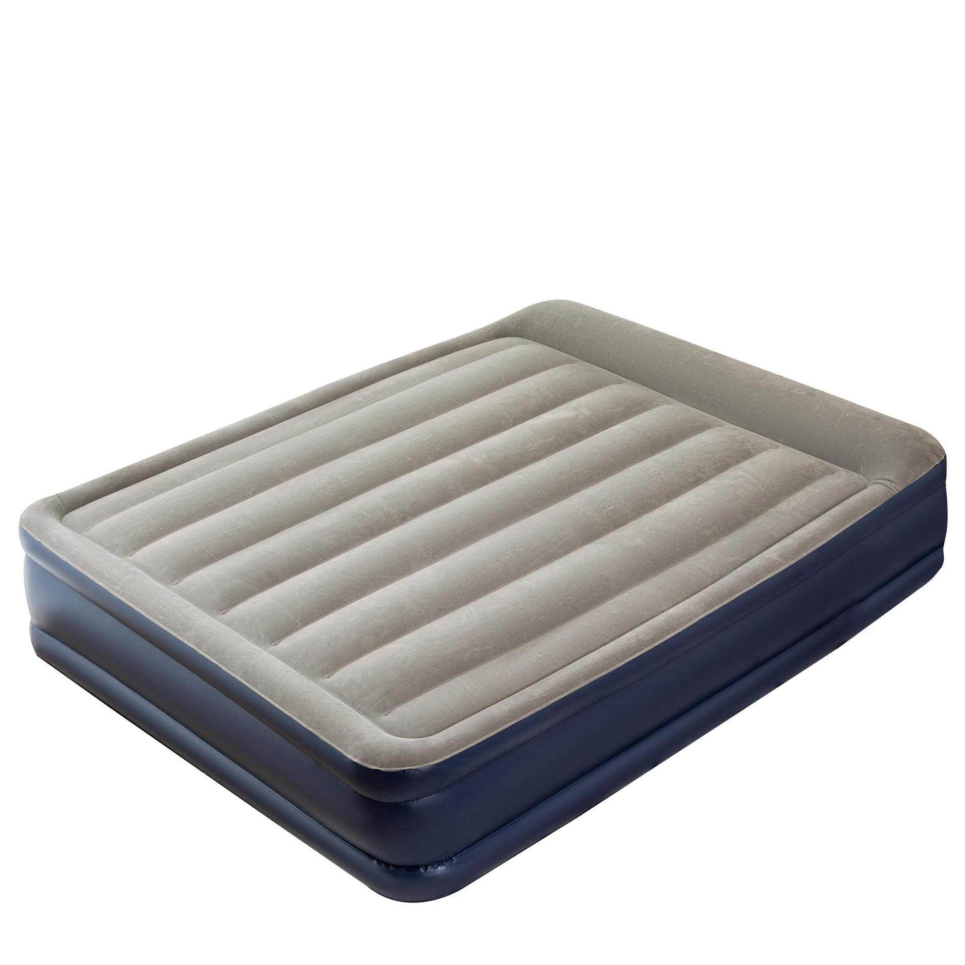 现货植绒床垫单人充气床户外露营防潮垫加厚气垫床垫子