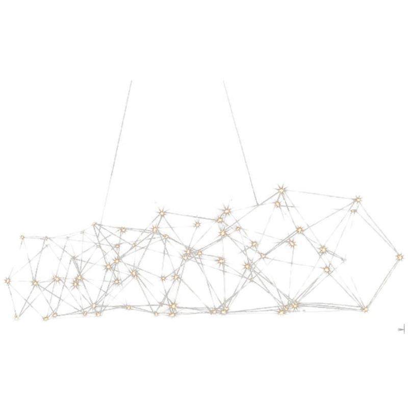 2025别墅餐厅吊灯现代简约高端轻奢极简展厅岛台吧台前台长条灯具