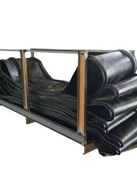 环冷机输送带钢厂工业皮带耐高温耐磨弧形橡胶输送带运输平衡