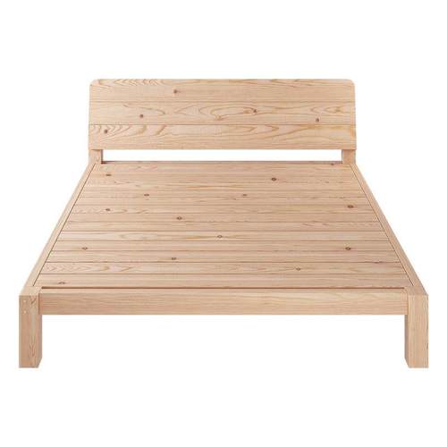 1.5米宿舍双人实木床1.8m出租房简易单人床1.2床架透气床板