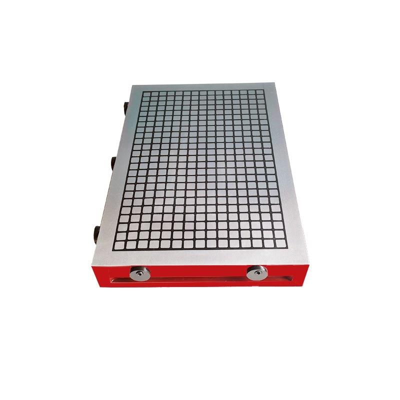 方格永磁吸磁盘电锣精雕机铣床200*400加刻工中心C脑NC强力磁盘永