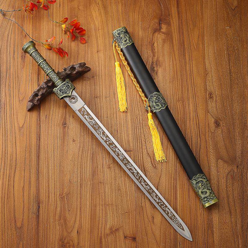 65厘米合金古剑兵器秦始皇剑越王剑如意剑历史名剑兵器模型摆件