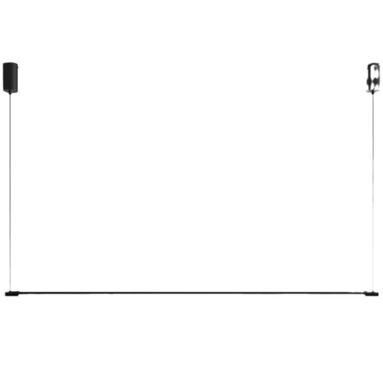 餐厅吊灯现代简约岛台线条灯饰北欧创意铝材长条一字吧台餐桌灯具