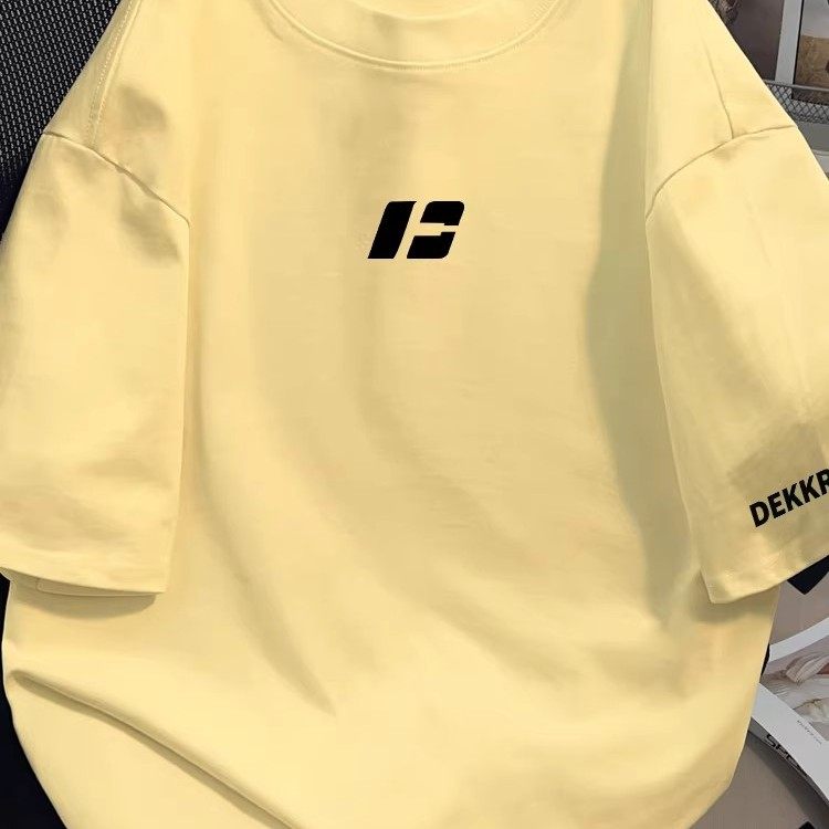 美式纯棉100%t恤夏季新款男女炸街ins潮牌短袖小众凉感半袖上衣,女装/女士精品,T恤,淘宝优惠券,粉丝福利购,淘宝优惠卷