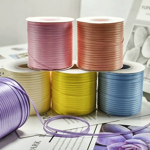 3mm丝带纱带彩带缎带绸带书签绳蝴蝶结缎带吊牌绳气球绳带