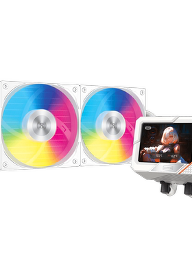 实测力荐_超频三北境GT240/360ARGB 银翼DT360屏显一体水冷散热器