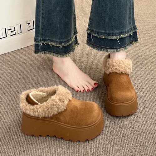 【好物推荐】厚底两穿加绒勃肯鞋