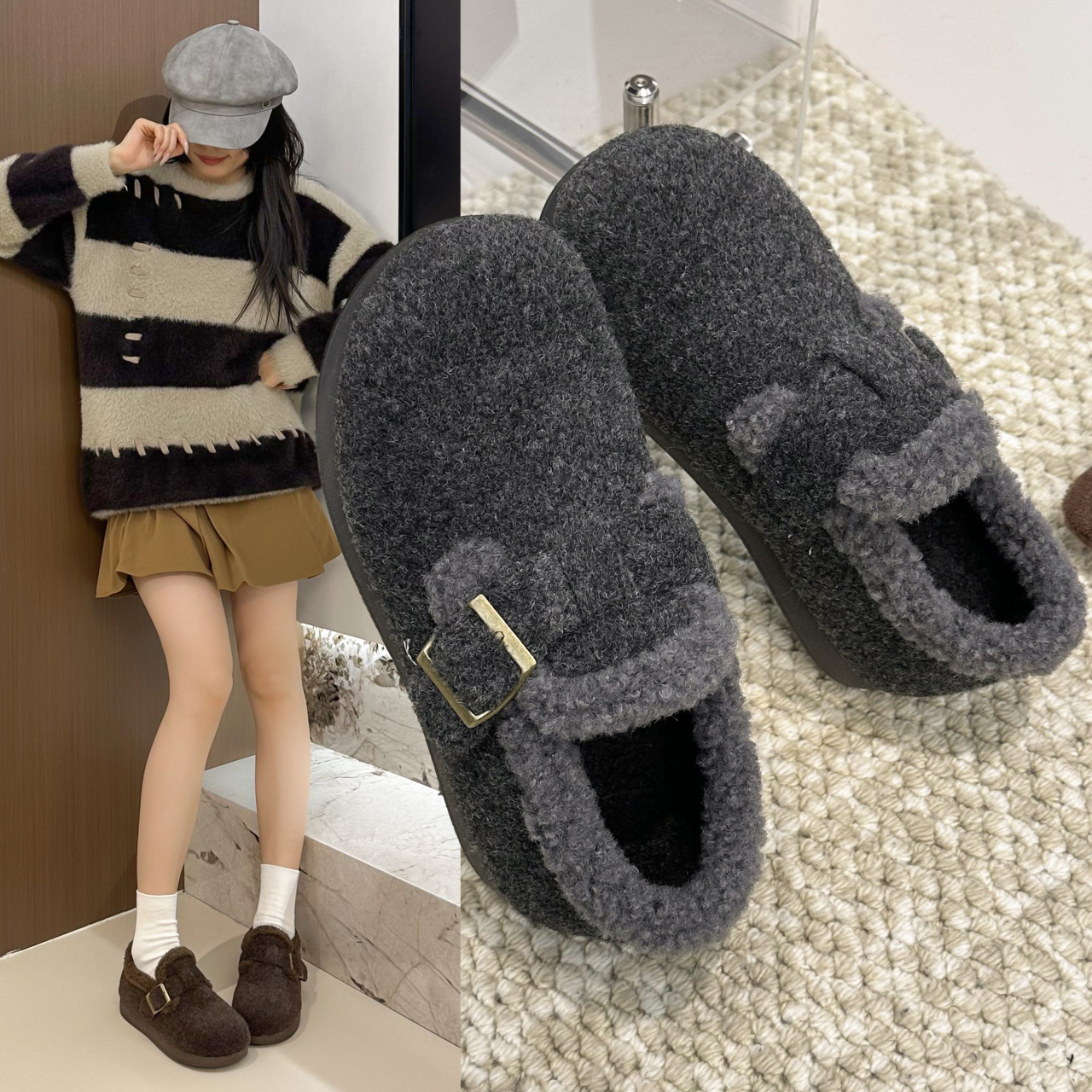 【好物推荐】巨舒适！保暖勃肯鞋