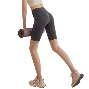 【瑜伽短裤清仓链接】瑜伽裤女凉感运动四分裤蜜桃臀高腰健身短裤