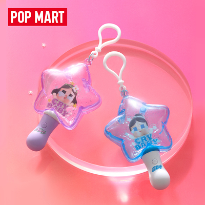 POPMART泡泡玛特CRYBABY SHINY SHINY系列发光挂件盲盒潮流周边