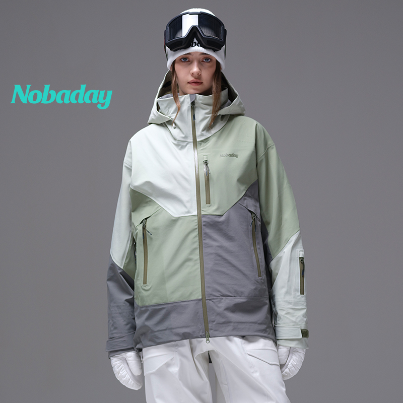 Nobaday3L全压胶滑雪服
