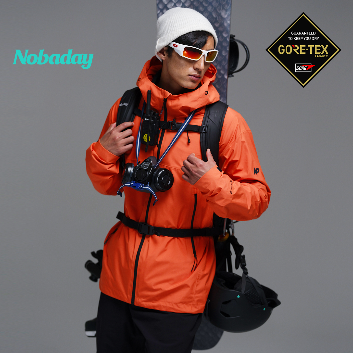 Nobaday新款GORE-TEX冲锋衣外套