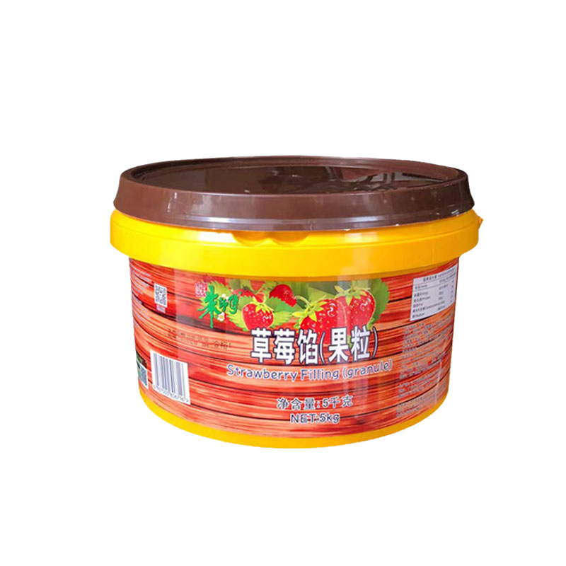 朱师傅草莓果粒馅5kg 蓝莓果酱蛋糕面包夹心西点装饰果肉烘焙原料