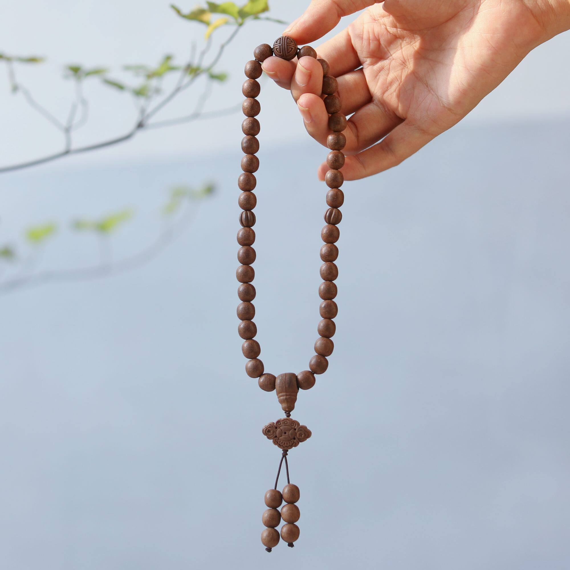 【混元/归真/生命之光/念慈】36子高配念珠手串 中式合香珠手串