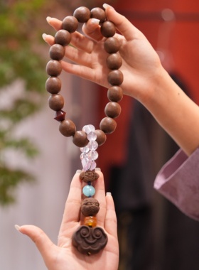 手工古法手串手持妙和和香合香