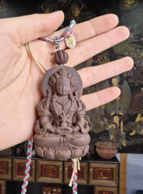 手工古法合香香牌项链