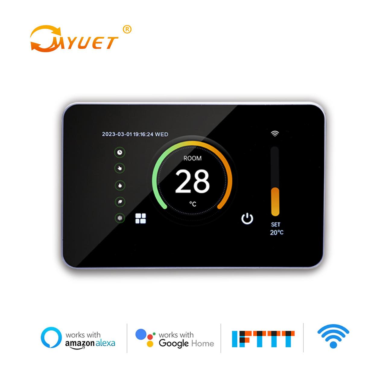 涂鸦WiFi智能温控器电地暖温控器智能水地暖控制无线温控器面板