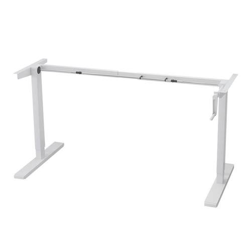 手摇升降桌手动桌架可办公工作台支架式电脑台式桌子宜学习家书桌