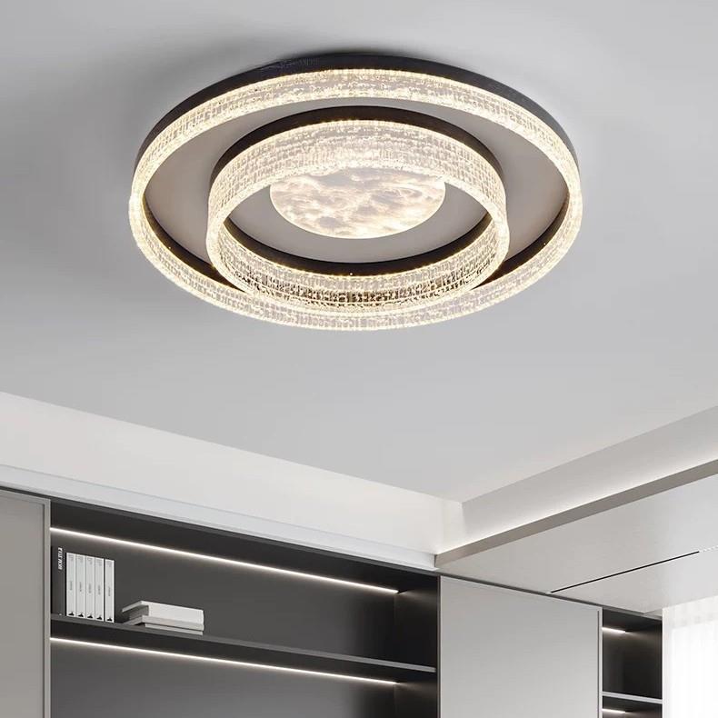 气现简约高端客厅吸顶灯创意高代端大气全光65大谱护眼客厅书房灯