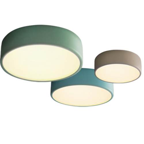 北欧卧室吸顶灯客厅灯简约个性教室灯阳台创意圆形led餐厅吊灯